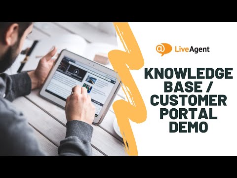 Youtube video: Knowledge Base Customer Portal Demo LiveAgent